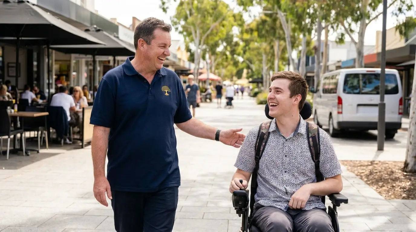 Getting out and about in the community